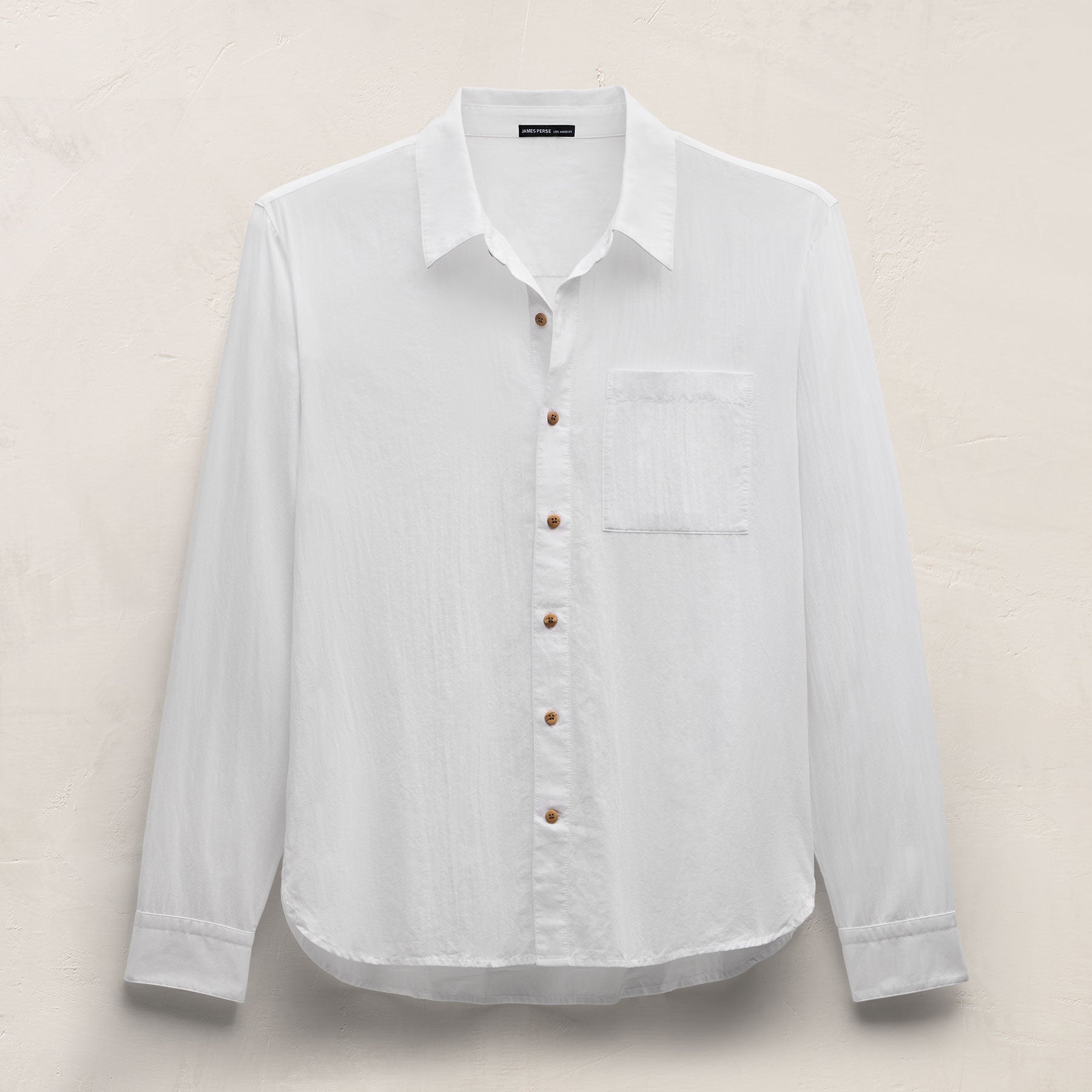 Cotton Muslin Shirt - White