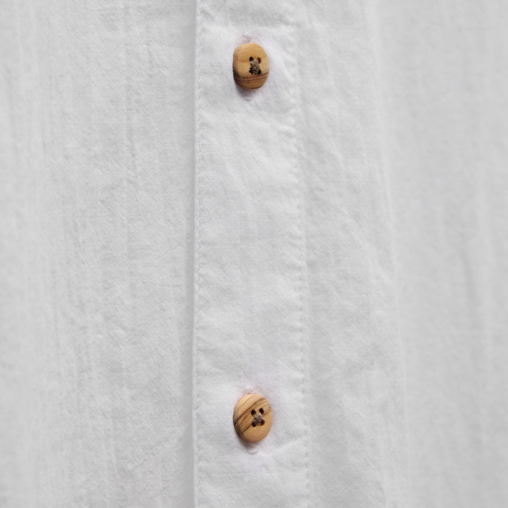 Chemise en mousseline de coton - Blanc