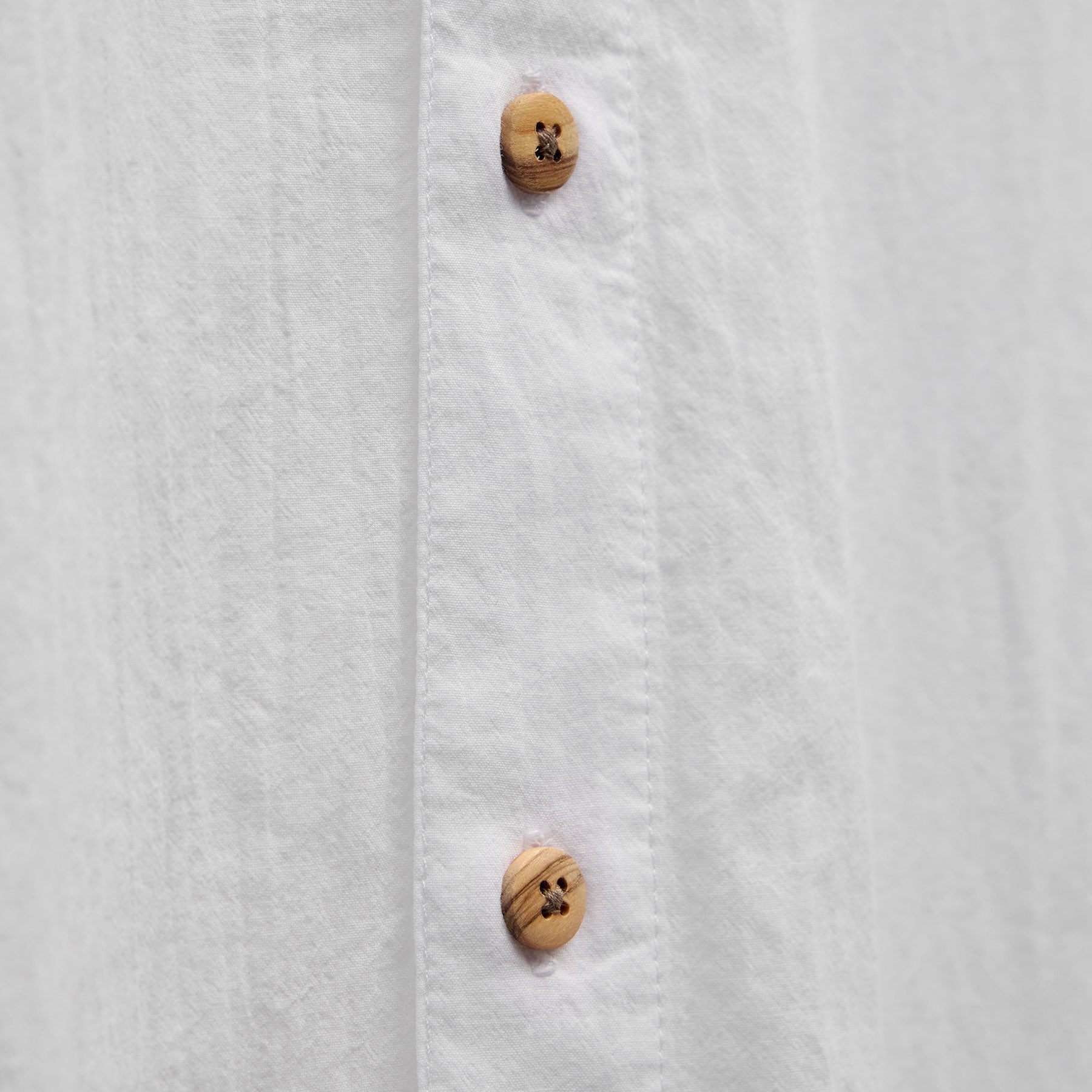 Chemise en mousseline de coton - Blanc