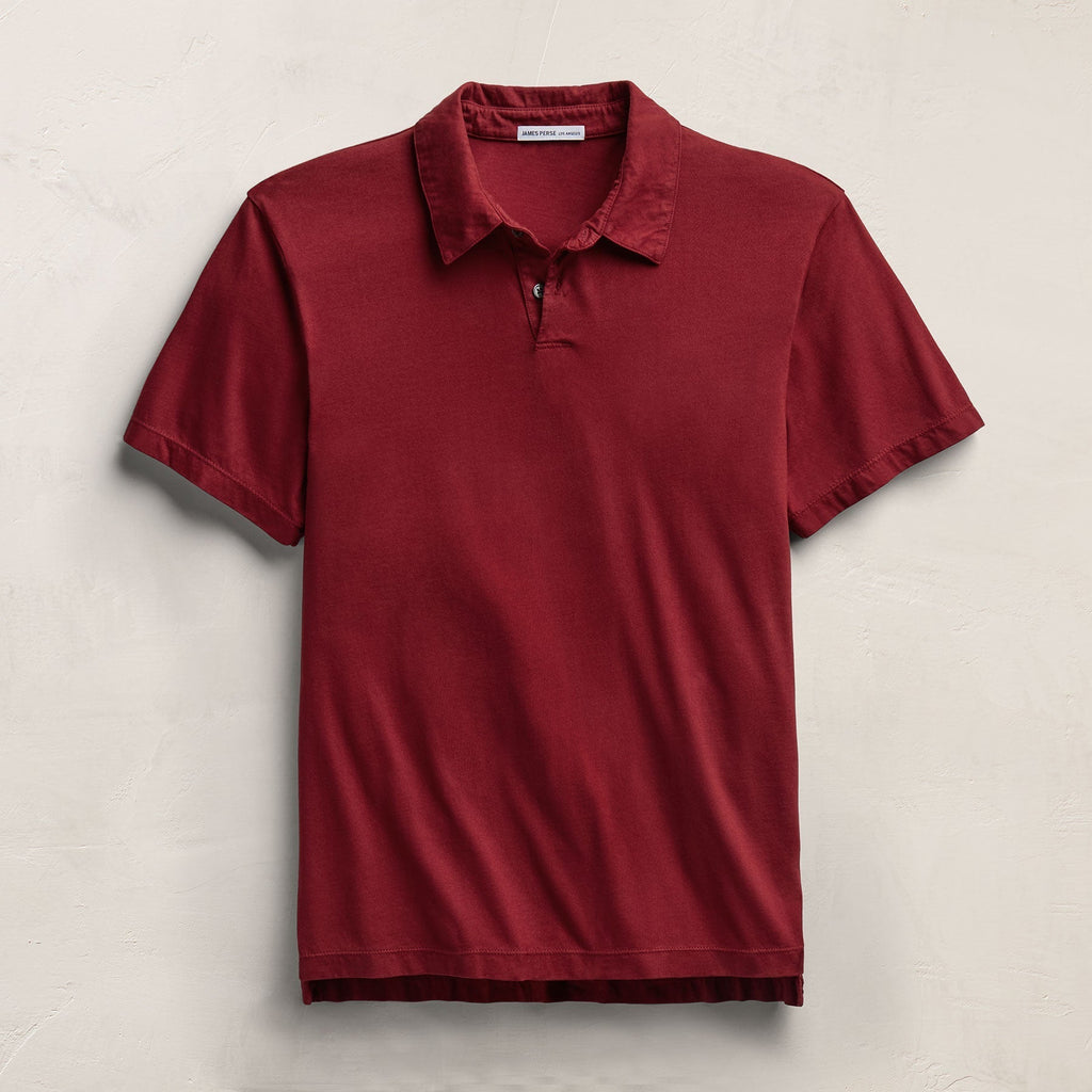 Polo en jersey suédé - Chaleur