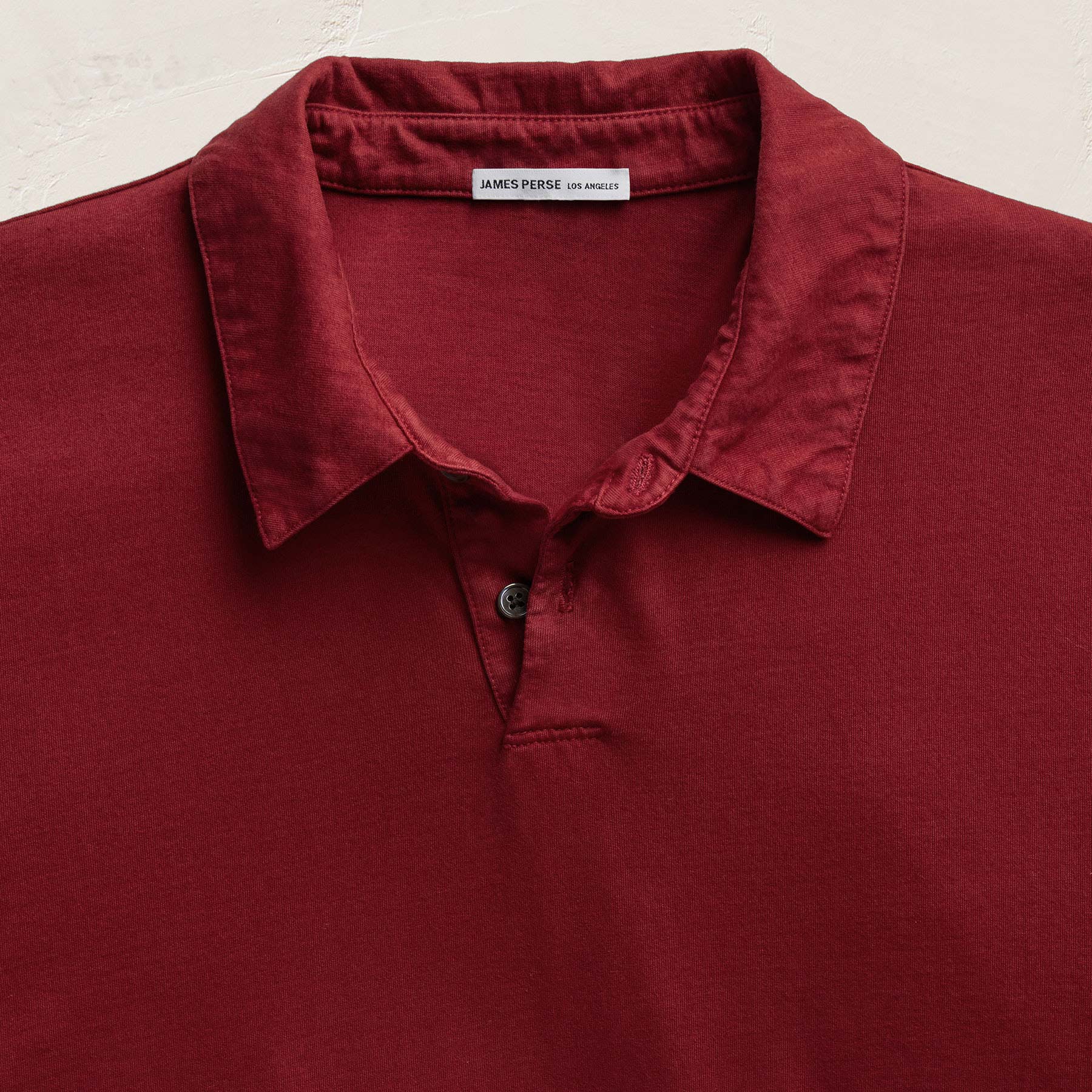 Polo en jersey suédé - Chaleur