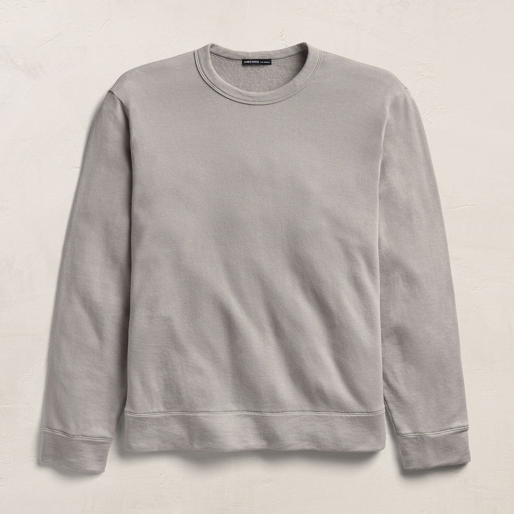Sweat-shirt en coton et cachemire - Brume