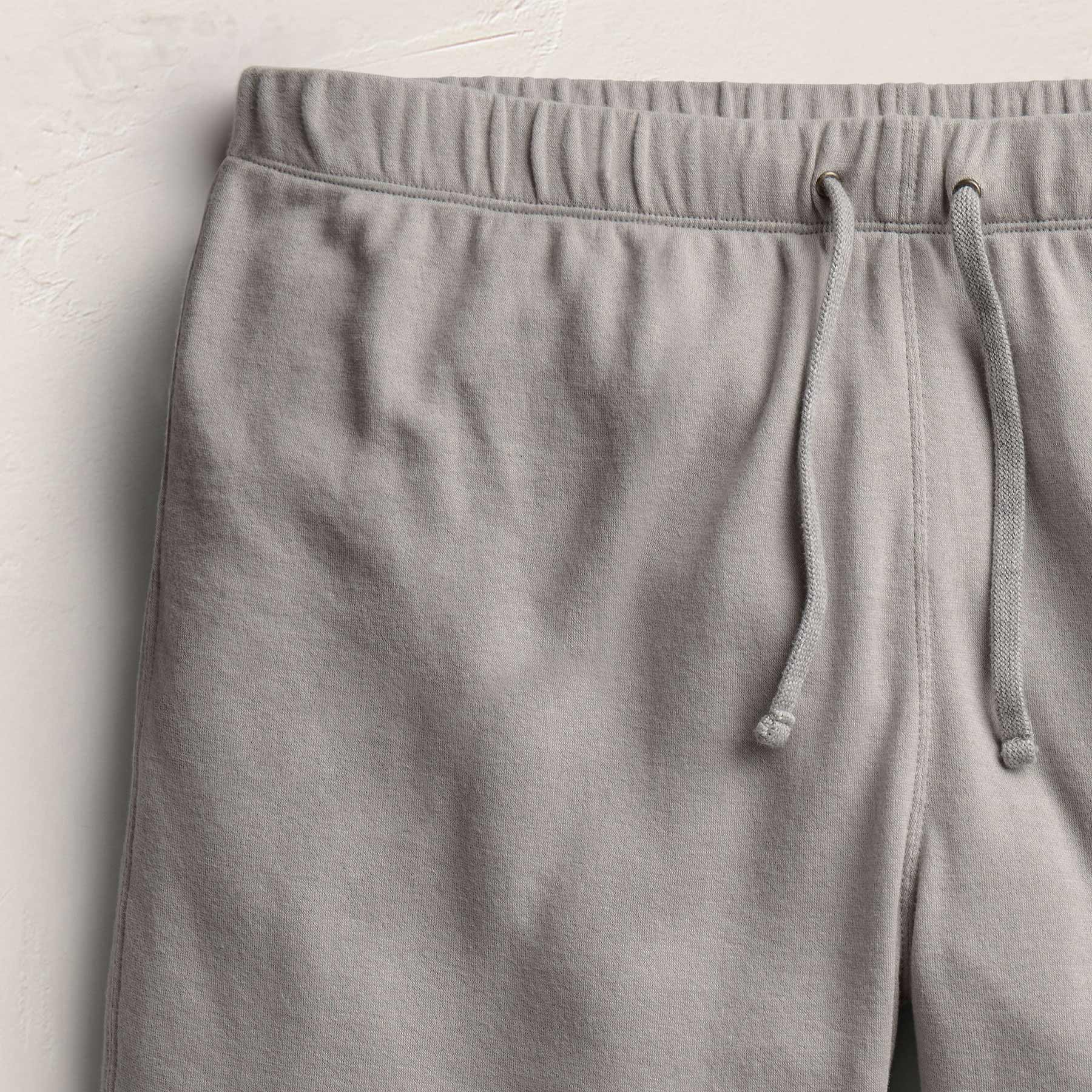 Cotton Cashmere Sweat Short - Fog