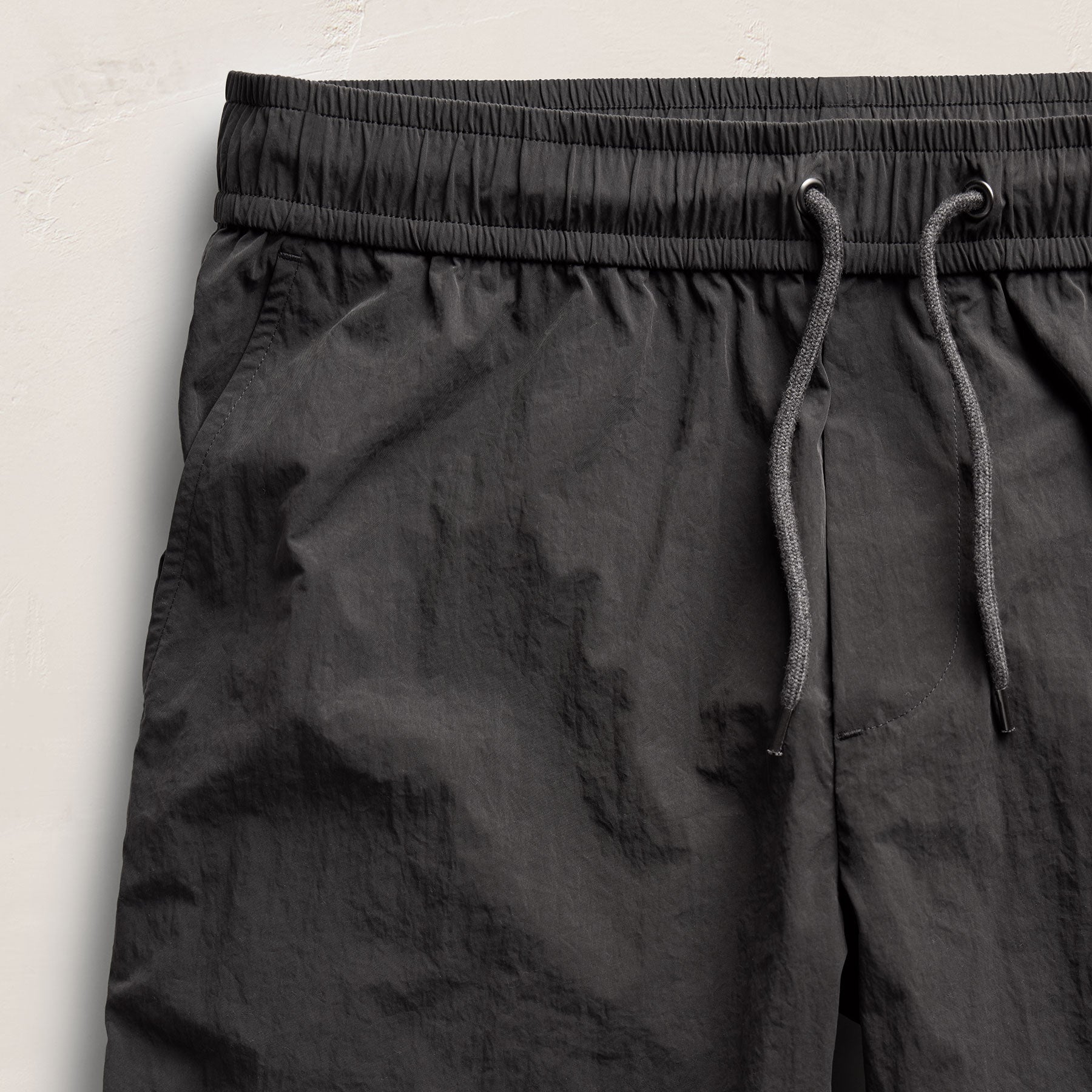 Boardshort brodé paume - Carbone