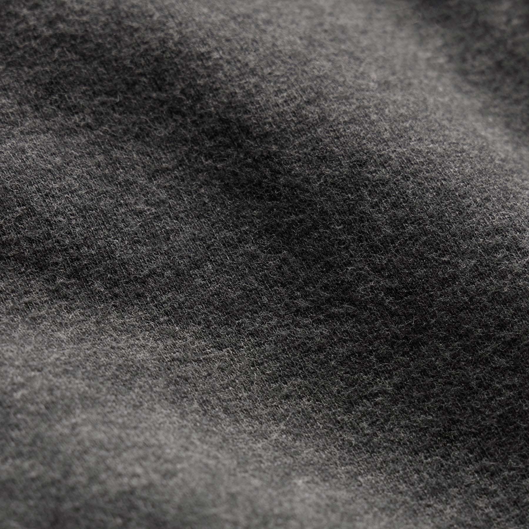 Veste en molleton à bouton-pression - Gris anthracite chiné
