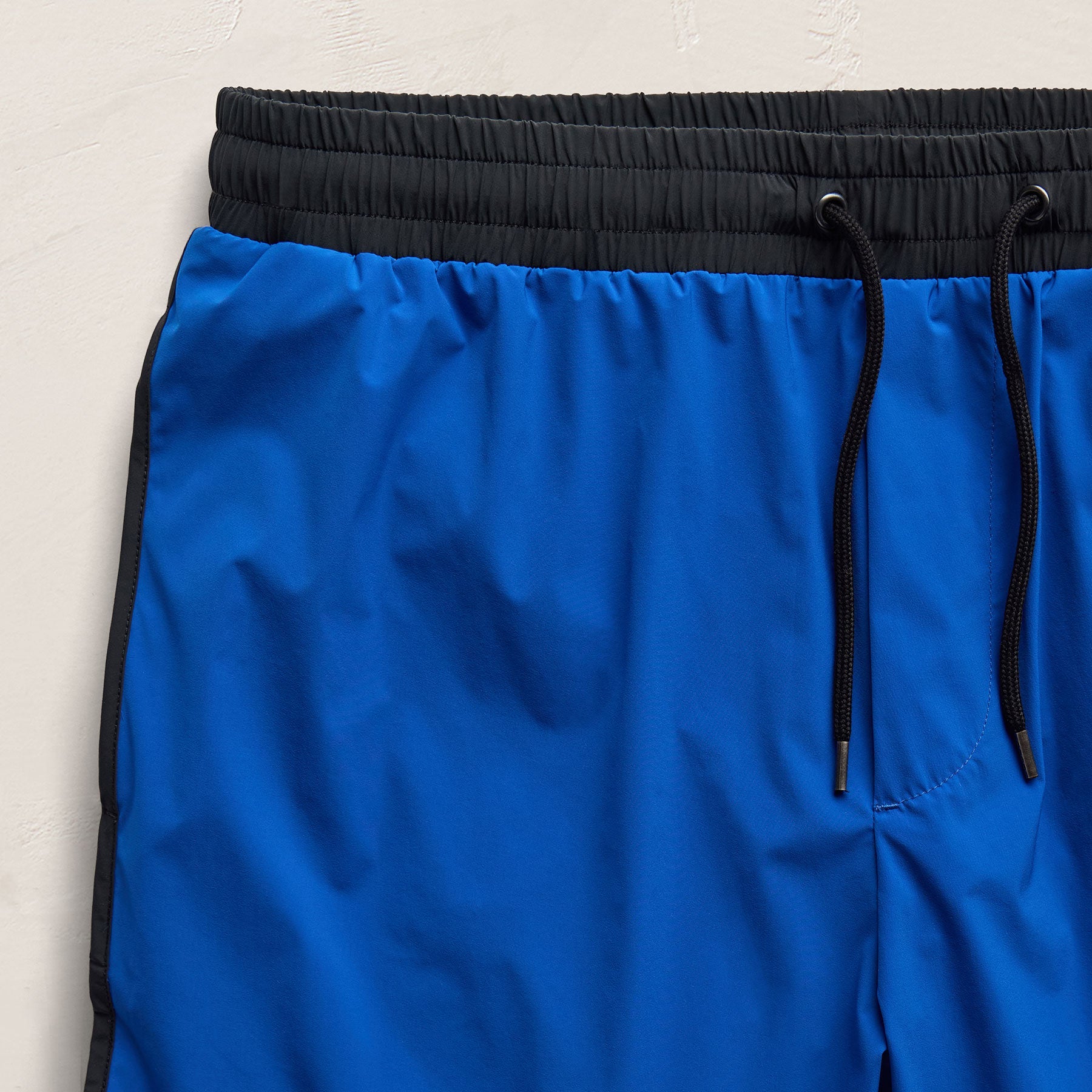 Boardshort rétro - Bleu Baltique/Magma