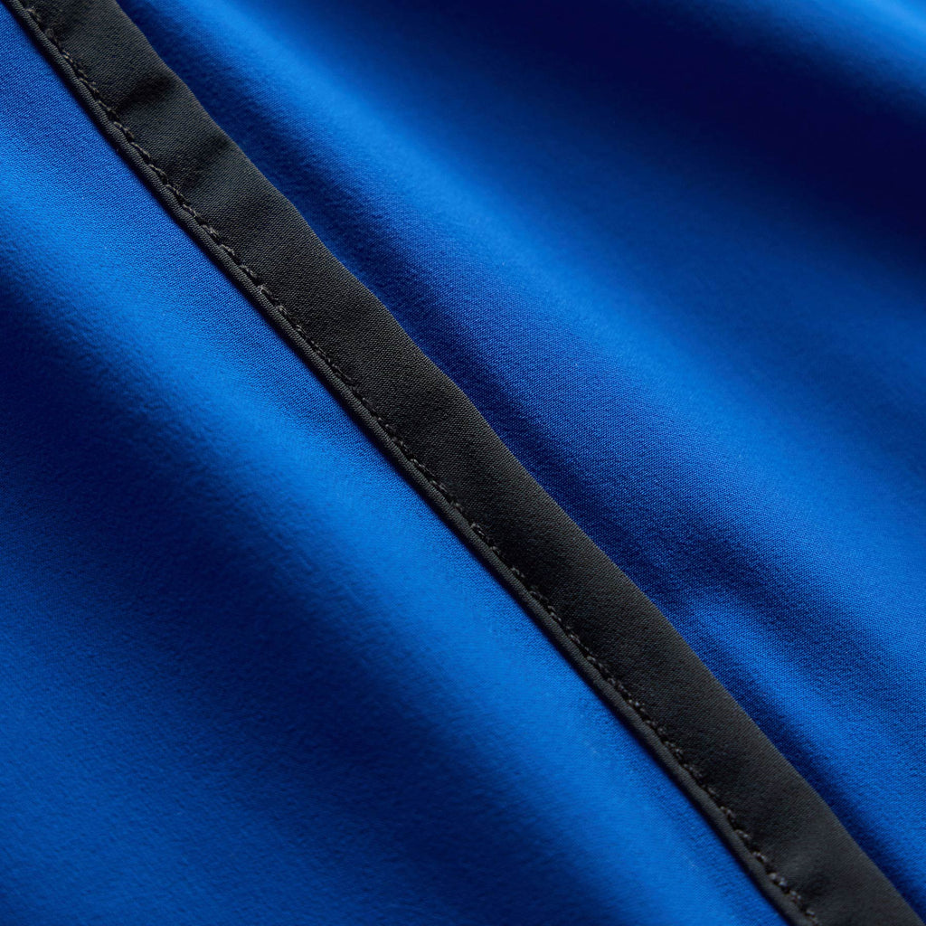 Boardshort rétro - Bleu Baltique/Magma
