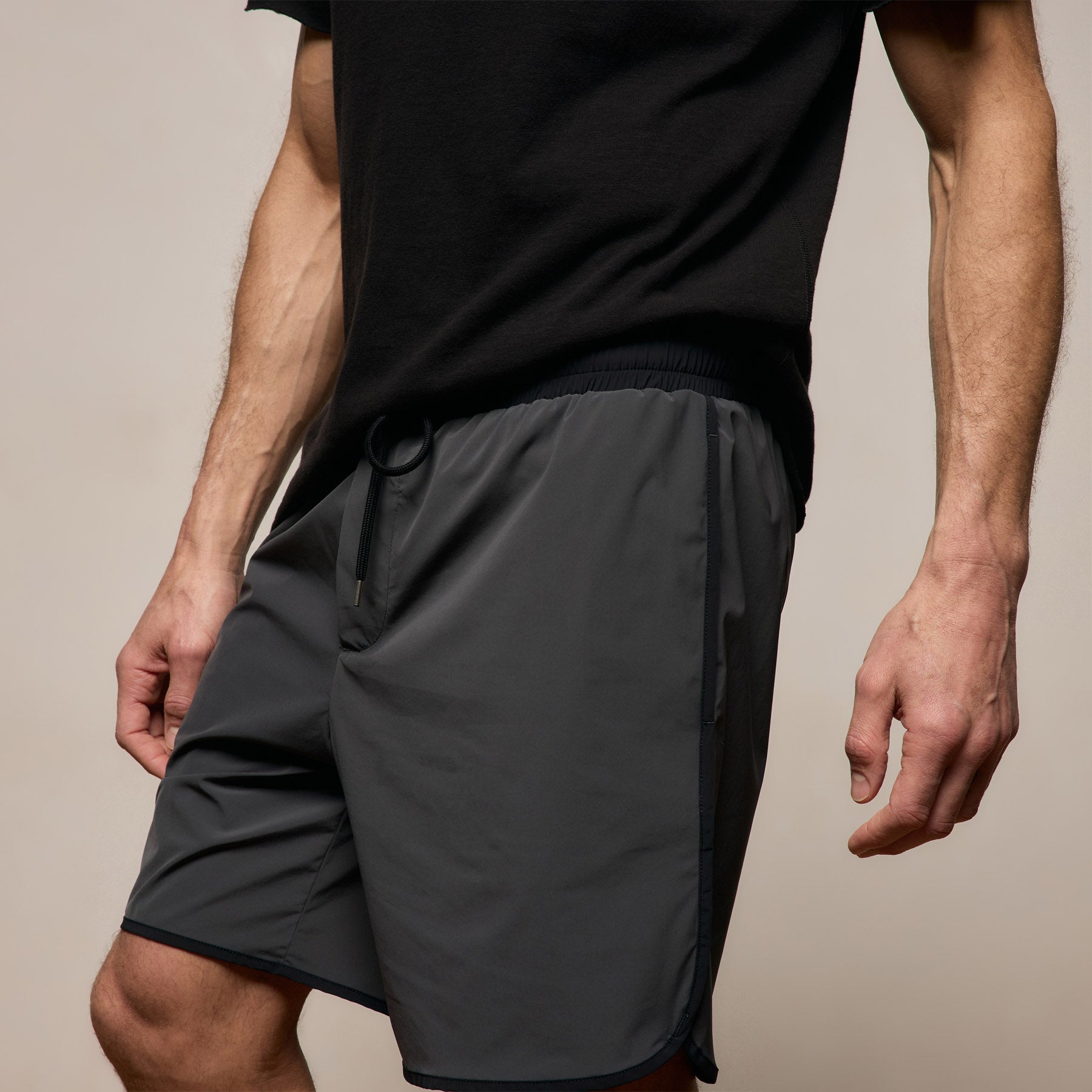 Retro Boardshort - Carbon/Black