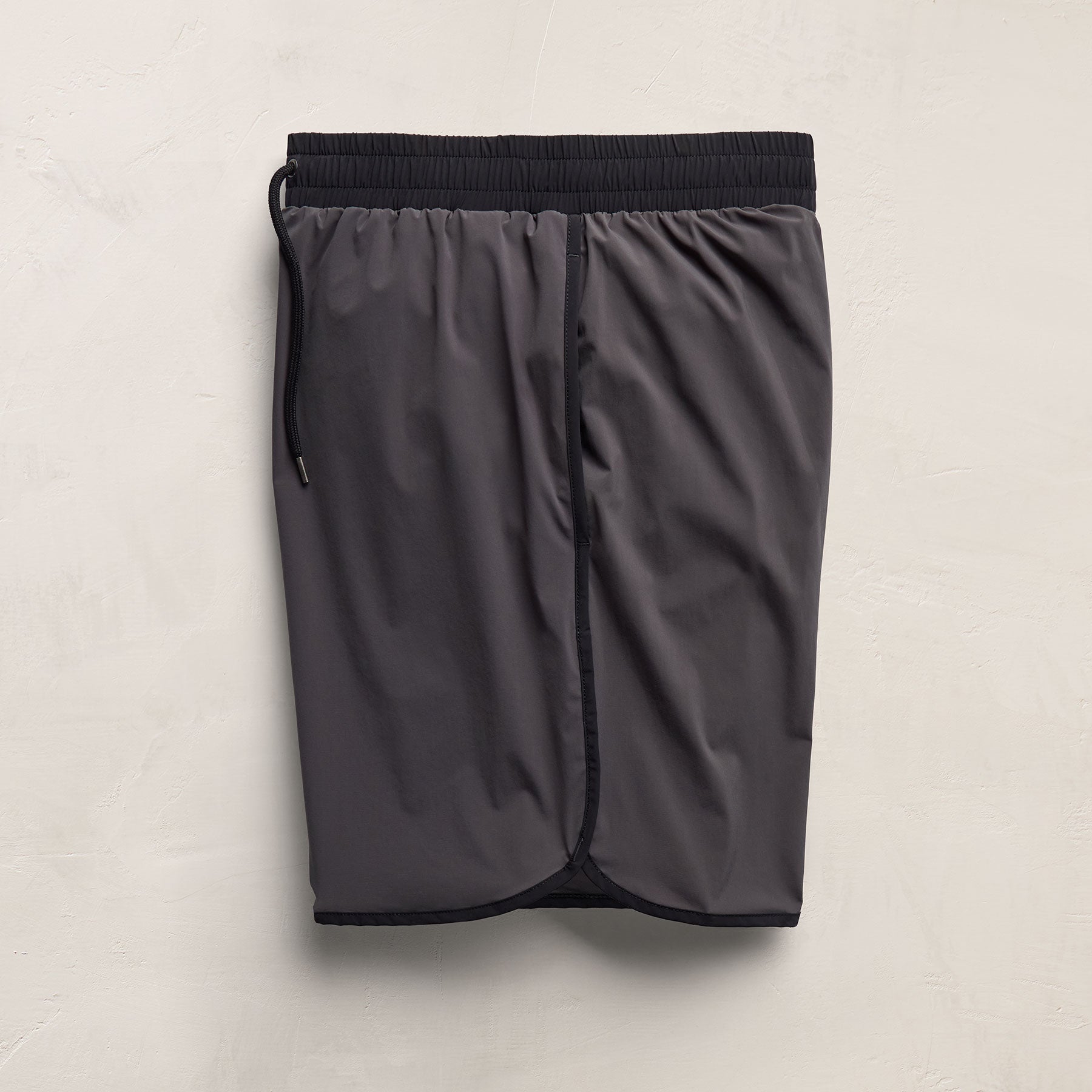 Boardshort rétro - Carbone/Noir