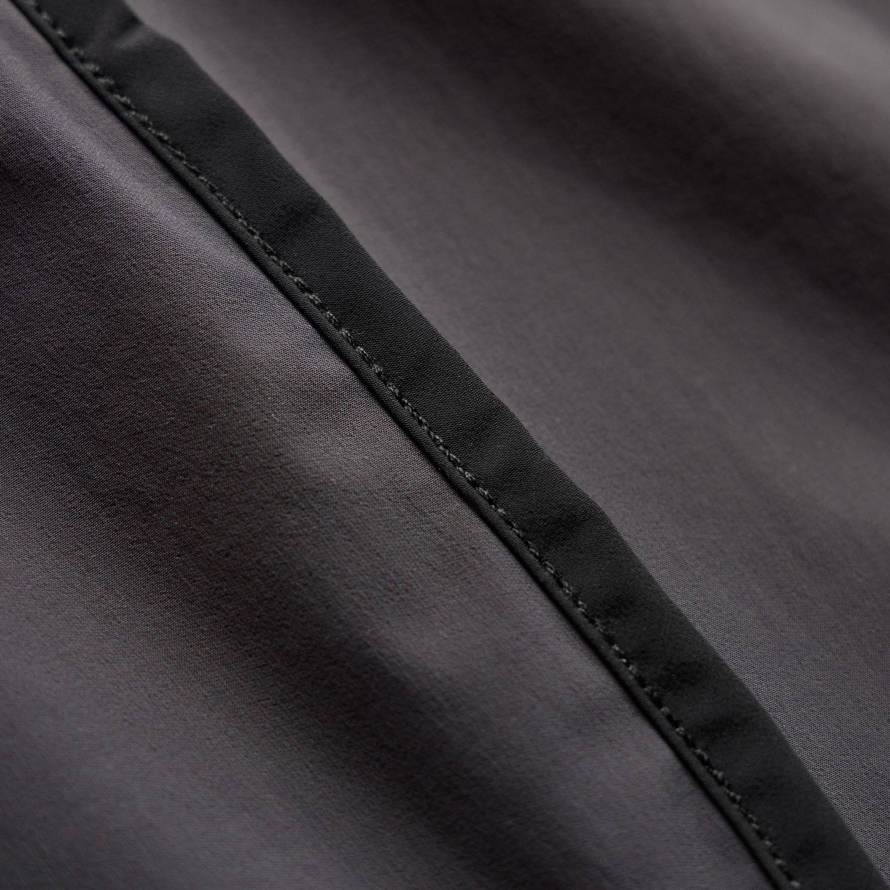Boardshort rétro - Carbone/Noir