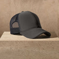 Casquette de baseball 6 panneaux – Gris carbone