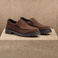 Mocassin Homme Daim - Café