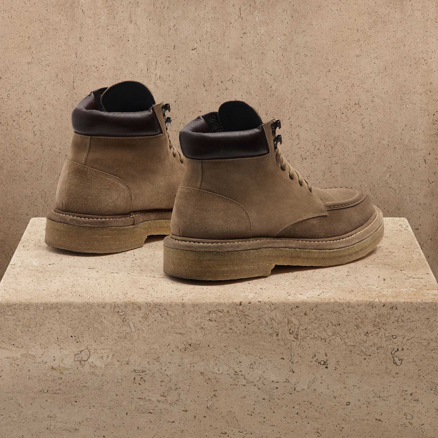 Men's Suede Work Boot - String