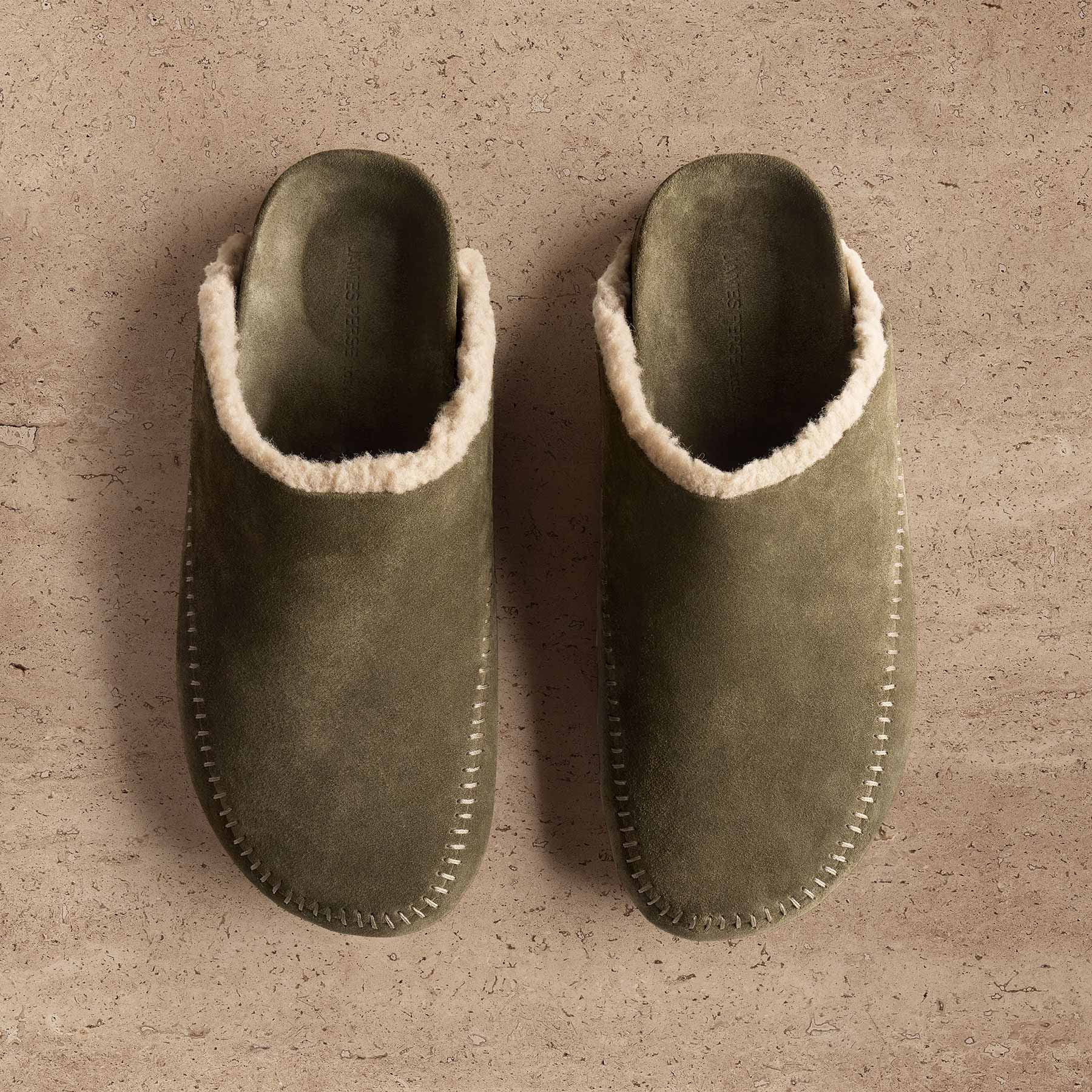 Men's Suede Clog - Musk